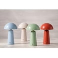 thumbnail image 3 of Better Homes & Gardens 9.5" Blue Dome Rechargeable LED Portable Lamp with Dimmable Touch Sensor, 3 of 6