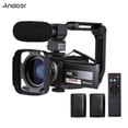 thumbnail image 4 of Camcorder,Time Lapse Slow Time Lapse 16x 3-inch Rotatable 60fps Video 4k 60fps With Lcd Screen Wide Lens Lapse Slow Video Camera Rotatable Lcd Dv With Ir, 4 of 6