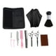 thumbnail image 1 of Juego de Tijeras Profesionales para El Cabello, 12 Uds., Tijeras de Peluquero, Herramienta de Corte, de Peluquería , Negro tijeras Tijeras negras Baoblaze Tijeras para adelgazar, 1 of 8