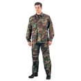 thumbnail image 4 of Rothco Camo BDU Shirt - Woodland Camo, Medium, 4 of 4