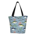 thumbnail image 1 of Disketp Various Wild Sea Fish Bolsa de Hombro Casual para Mujer, Bolso Cruzado para Compras, Viajes y Uso Diario, 1 of 6