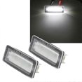 thumbnail image 2 of 2 Pack Error Free LED License Plate Light Number Lamp For Mercedes Benz 450 451 W450 W453 18 SMD Super White Waterproof, 2 of 4