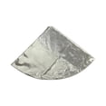 thumbnail image 2 of 72" Silver Metallic Tree Skirt, 2 of 2