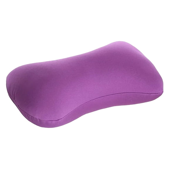 2-Pack Purple Microbead Neck Pillow, for Bed, Sofa, Office and Trips