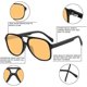 thumbnail image 4 of Gafas de sol clásicas de aviador vintage para mujeres y hombres, gafas de sol retro de los años 70 con montura grande, 4 of 5
