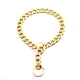 thumbnail image 1 of Cadena de oro Collar de perro Collar de perro lindo collar de oro mascota Bulldog joyería de perro de metal ligero, 1 of 5