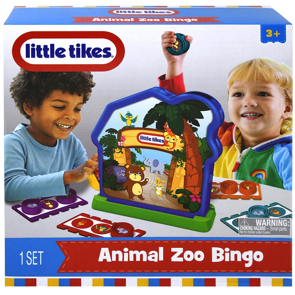 Little Tikes Animal Zoo Bingo MultiPlayer Kids Game