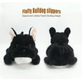 thumbnail image 3 of Onmygogo Indoor Fuzzy Winter Animal Bulldog Plush Slippers for Adult Women and Men(7-9, French bulldog), 3 of 4
