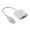 White, variant on 1080P HDTV to VGA Adapter Converters Output Computer Set Top Box Connector Dongle for Laptop PC Monitor Projector