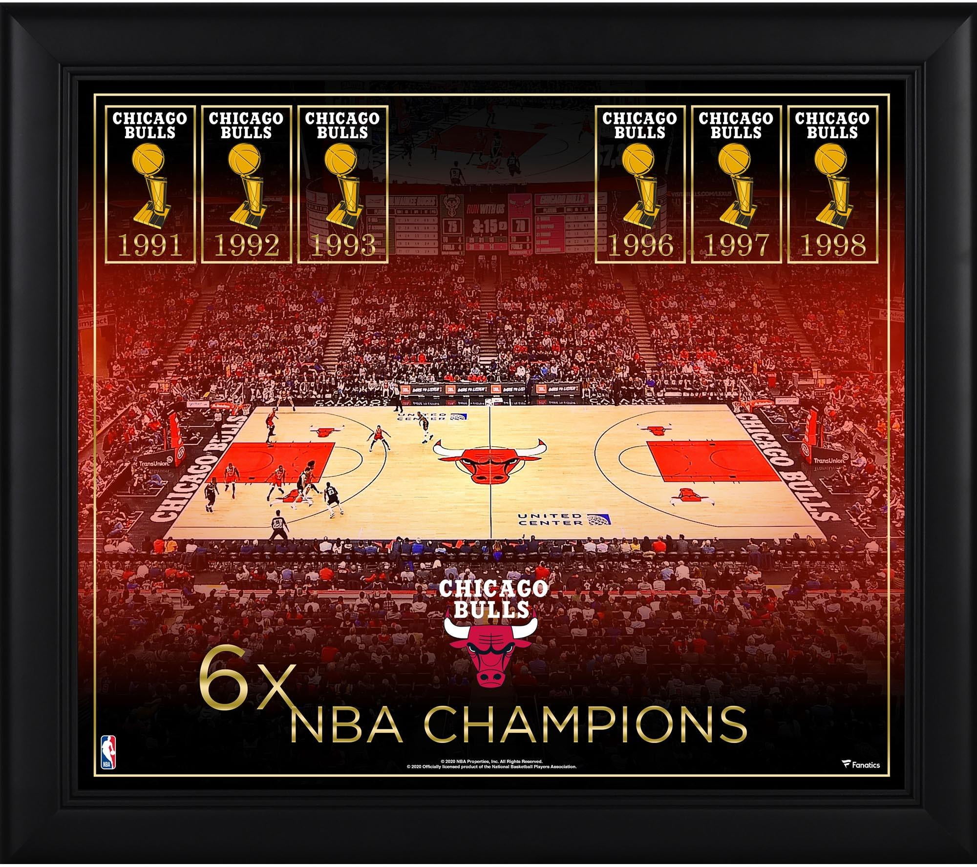 Chicago Bulls Championship Count Collage Framed 15 Sri Lanka Ubuy