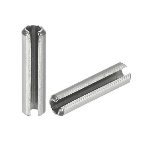 

Slotted Spring Pin M5 x 30mm 304 Stainless Steel Split Spring Roll Dowel Pins Plain Finish 10Pcs