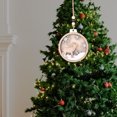 thumbnail image 2 of Colgante de Madera Zulema de Navidad Elk con Decoración de Luz Adorno de Madera, 2 of 5