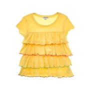 Flapdoodles girls Tiered Ruffle Top, 2T