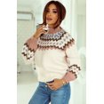 thumbnail image 4 of a.Jesdani Essential Khaki Sweater: Geometric Elegance!, 4 of 8