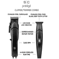 thumbnail image 2 of Recortadora de Pelo Stylecraft Combo Protege Clipper Trimmer, 2 of 2