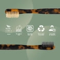 thumbnail image 2 of Cepillo de dientes Isshah Acetato de celulosa ecológico biodegradable, 2 of 7