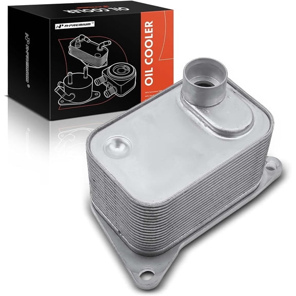 A-Premium Engine Oil Cooler Compatible with Volkswagen Jetta Passat 2014-2021 Golf GTI 2015-2020 Tiguan Atlas 2018-2022 Beetle 2014-2019 1.8L 2.0L Petrol