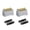 Golden, variant on Pro Shaver Replacement Foil and Cutters Compatible with Andis 2 Packļ¼Golden