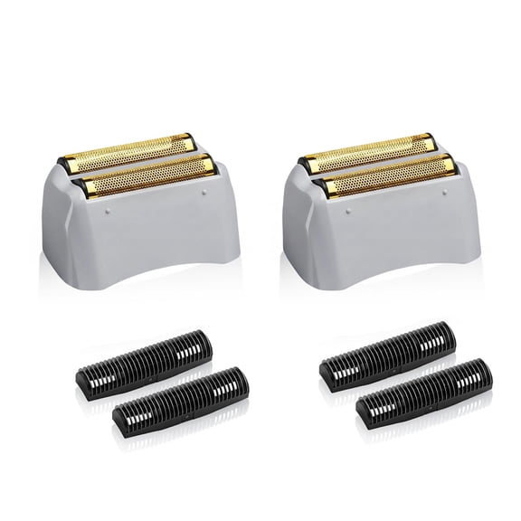 2 Pack Pro Shaver Replacement Foil Compatible with andis 17150 Shaver" Golden