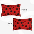 thumbnail image 4 of Daiia Ladybug Pattern Bedding Waterproof Pillow Protector Zippered Queen – Bed Bug Proof Pillow Encasement-14"x20", 4 of 9
