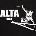 thumbnail image 3 of CafePress - Alta Utah Skier T Shirt - Men's Classic Graphic Cotton T-Shirt, 3 of 4
