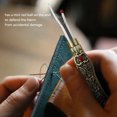 thumbnail image 3 of Retro Seam Remover Set, Easy to Remove Stitches, Vintage Design with 3D Pattern, Safe Mini Red Ball, Convenient Hand Tool, Wide Applications, for Needlework, Sewing, Leatherwork, 3 of 8