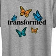thumbnail image 3 of Instant Message - Transformed Butterflies - Women's Short Sleeve Graphic T-Shirt, 3 of 6