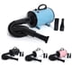 thumbnail image 5 of Methold CN Plug Pets Grooming Secador de pelo Reducción de ruido Fuerte potencia Secado rápido 2 engranajes Dispositivo de soplador de calor ajustable Suministros para perros Blanco Methold PT003874-03, 5 of 6