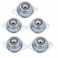 thumbnail image 1 of KangTeer 5/8" Ball Transfers Units 5Pcs Screw Mounted Metal Roller Ball Transfers Bearing,for Table Conveyor Transmission System, 1 of 4