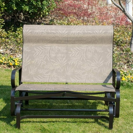 Bayou Breeze Krish Outdoor Swing Glider Rocking Bench