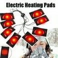thumbnail image 2 of 3 Gear Adjustable Fiber USB Thermal Vest Heater Cloth Jacket Body Warmer Pad, 2 of 8