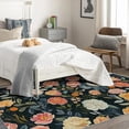 thumbnail image 4 of Flowers Rugs for Living Room Bedroom - Colorful Rug 3x5 - Floral Carpet for Home Decor - Washable Non Slip Patterned Indoor Small Area Rug - Soft & Low Pile (ZK&897), 4 of 7