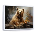 thumbnail image 2 of Designart "Boundary of the Bears II" Animals Floater Framed Canvas Art Print, 2 of 7