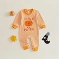 thumbnail image 6 of KJameas Baby Boys Girls Romper Cutest Pumpkin Graphic Striped, 6 of 6