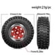thumbnail image 3 of 4pcs 55mm 1.0inch Metal Beadlock Wheel Tire for 1/18 1/24 RC Crawler Car TRX4M SCX24 Upgrade Parts Accessories, 3 of 5