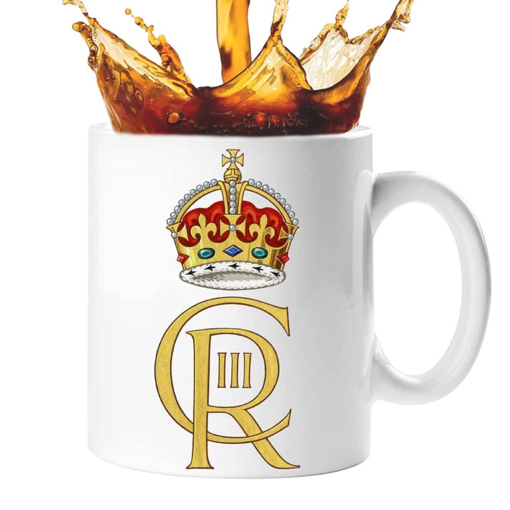 Tohuu King Charles Mug 350ml King Charles III 2023 Commemorative Mug