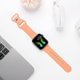 thumbnail image 2 of Tighesen Bandas Deportivas Compatibles Con Apple Watch Band Ultra 2/Ultra Se Series 9/8/7/6/5/4/3/2/1 38 Mm 40 Mm 41 Mm 42 Mm 44 Mm 45 Mm 49 Mm S/M M/L Para Mujeres/Hombres Correa De Silicona Para Iwa, 2 of 5