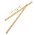 thumbnail image 6 of ADDHAT 1 Pair DIY Bag Handles Yellow Replacement Supply for Women Craft Projects with 8 Rivets, 6 of 7