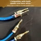 thumbnail image 4 of Conectores banana para altavoz de 4 mm, conectores para cable de altavoz, placas de pared para cine en casa, paquete de 10, 4 of 5