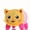 Pillow Cat, variant on Cute Plush Toys Collection, 7-8 inch Soft and Cuddly Stuffed Purr-ific Plush Toys for Kids Ages 3 and up, Great Gift for Birthdays and Special Occasions (Cat Rat)