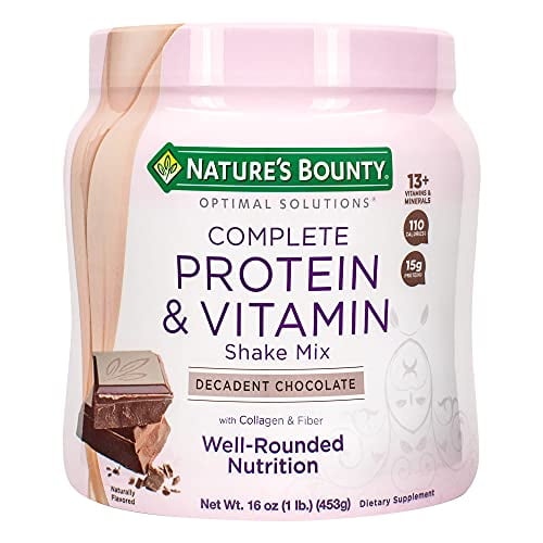 Nature's Bounty Complete Protein & Vitamin Shake Mix with Collagen