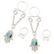 thumbnail image 4 of 1 Par De De Pezón De Ojos Y Palmas De Acero Inoxidable, Accesorio De Moda Sunnimix Nipplering de acero inoxidable, 4 of 8