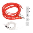 thumbnail image 1 of Heating Block Thermistor Set, Professional High Precise Standard Size  Compatibility 100K Thermistor Cartridge Heater  for Food Processing Industry, 1 of 7