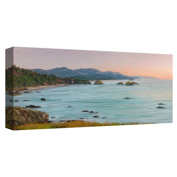 Coastline by Studio Arts Canvas Art Print