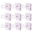 thumbnail image 3 of Paper Clamps, Strong Clamping Widely Used Wire Binder Clips 2in Wide 30Pcs  For Office Gold,Rose Gold,Purple, 3 of 8