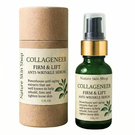 Nature Skin Shop Skin Tight Serum  Facelifting and Anti-Wrinkle Cream Featuring Collageneer®