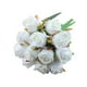 thumbnail image 1 of Rosa Sosteniendo Flores Ramo Novia Accesorios de Fotografía de Boda Flores Falsas Artificiales 12 Piezas Yuarrent JJ19843-07, 1 of 6
