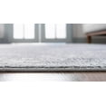 Oregon Collection Rug 5' x 8' Gray LowPile Rug Perfect For