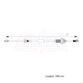 thumbnail image 2 of Cable Chicote Selector Ta Compatible Con Buick Skylark 2.4L 1996 1997 1998 CAHSA Cable Chicote Acelerador, 2 of 6