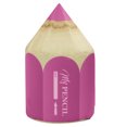 thumbnail image 1 of Gouchee Home Dotcom Pencil rose – Grand pouf en microfibre avec billes de polystyrène vierge, fabriqué au Canada, léger et multifonctionnel pour chambre des enfants ou espaces de jeu., 1 of 6